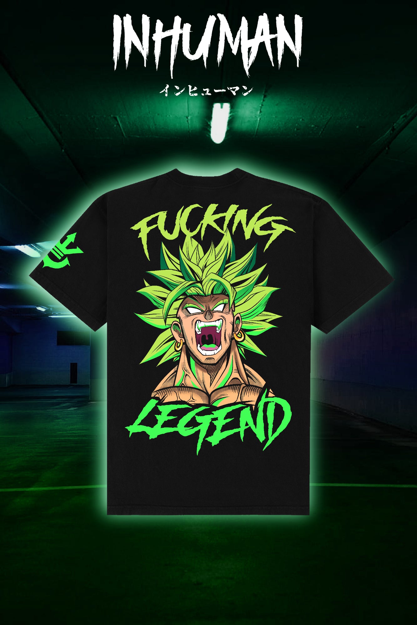 CAMISETA OVERSIZE LEGEND